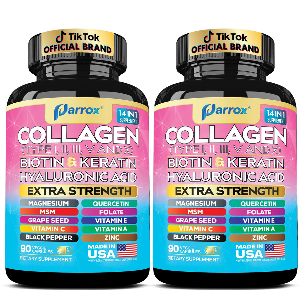 Parrox Collagen 2-Pack front view bottle
