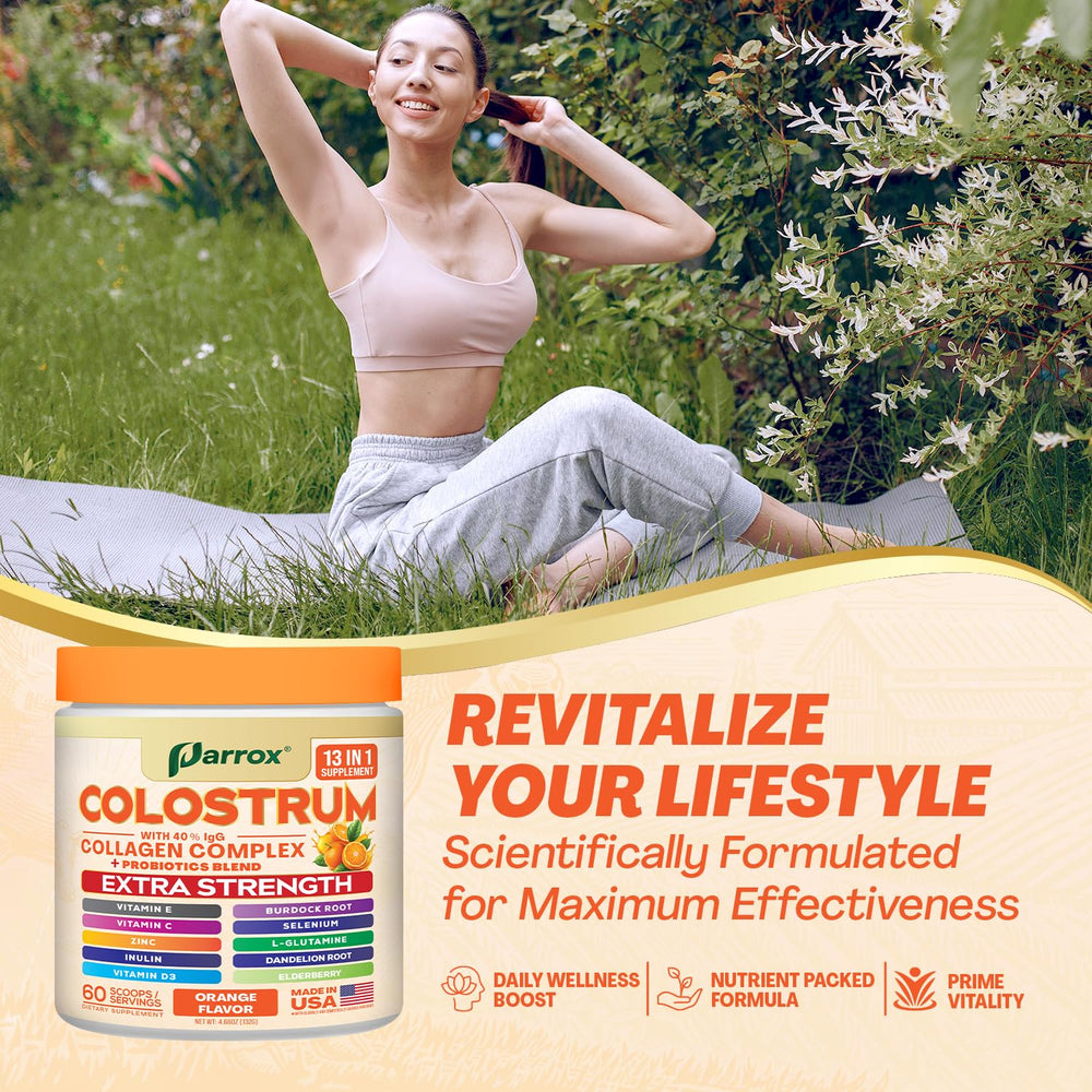 Elderberry in Parrox Colostrum Powder