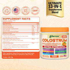 Probiotic blend included in Parrox Colostrum Powder