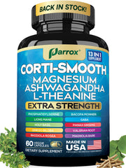 Parrox Corti-Smooth bottle label