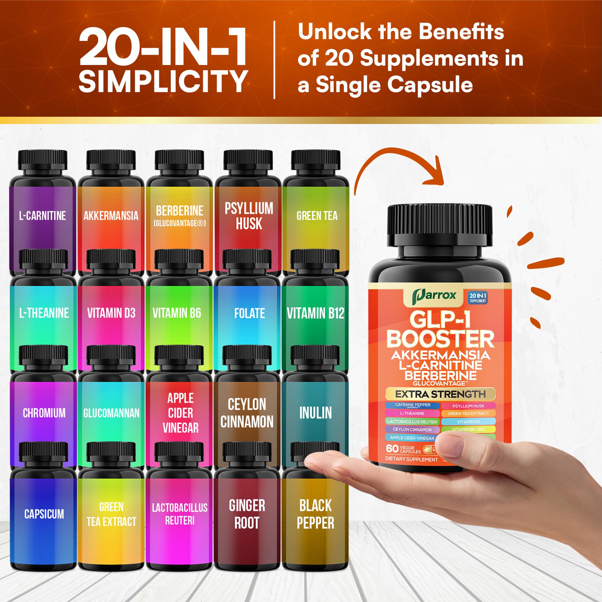 Natural extracts including green tea, cayenne, ginger, and cinnamon