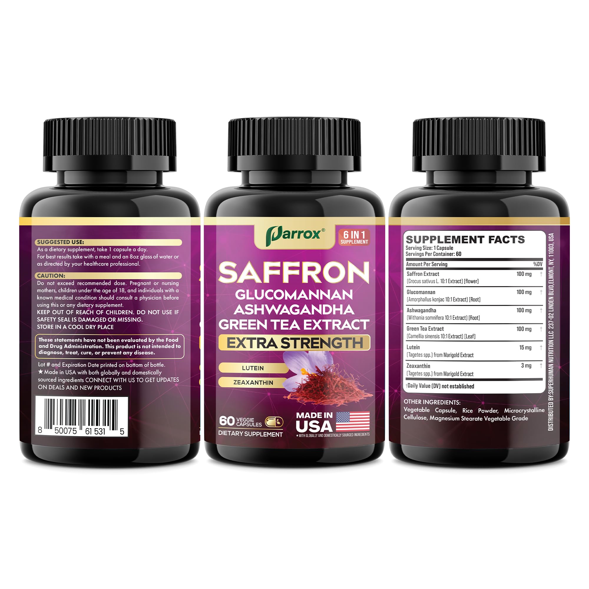 Parrox Saffron suitable for both men and women.
