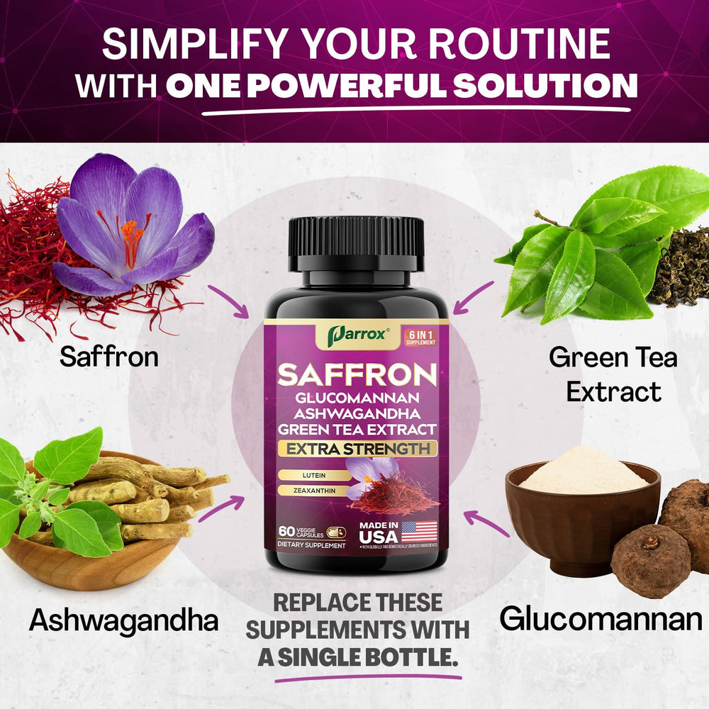 Vision support and daily wellness with Parrox Saffron