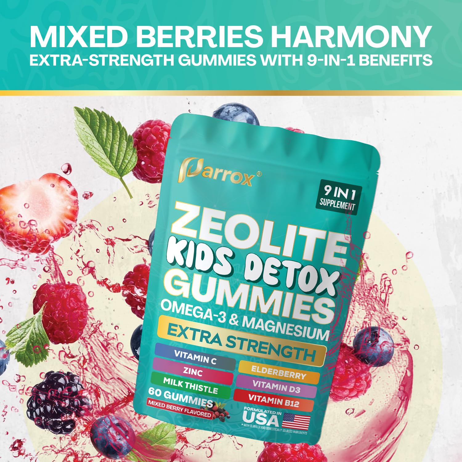 Gummies shown in travel-friendly packaging for on-the-go use