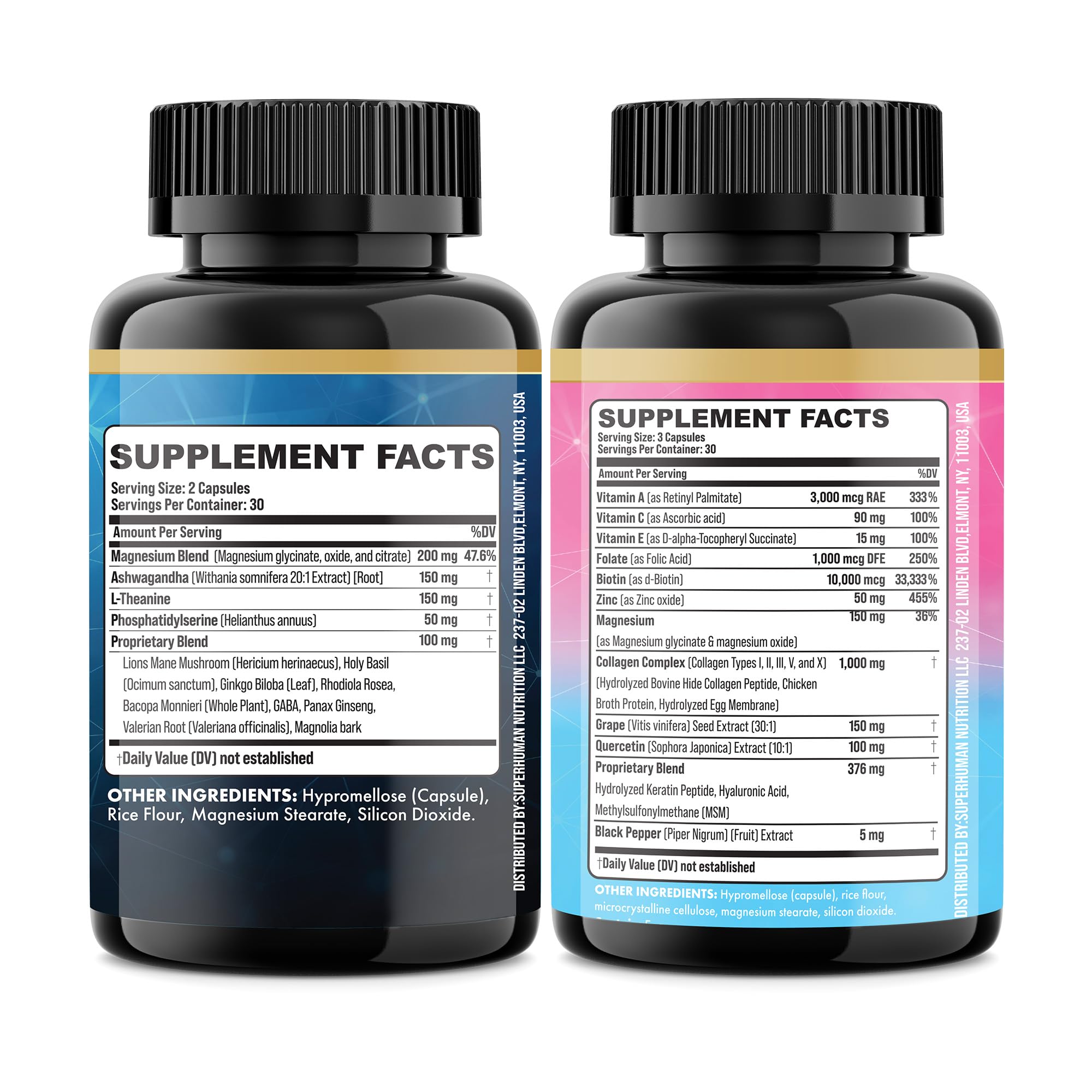 Parrox Shining Serenity Set packaging design and branding