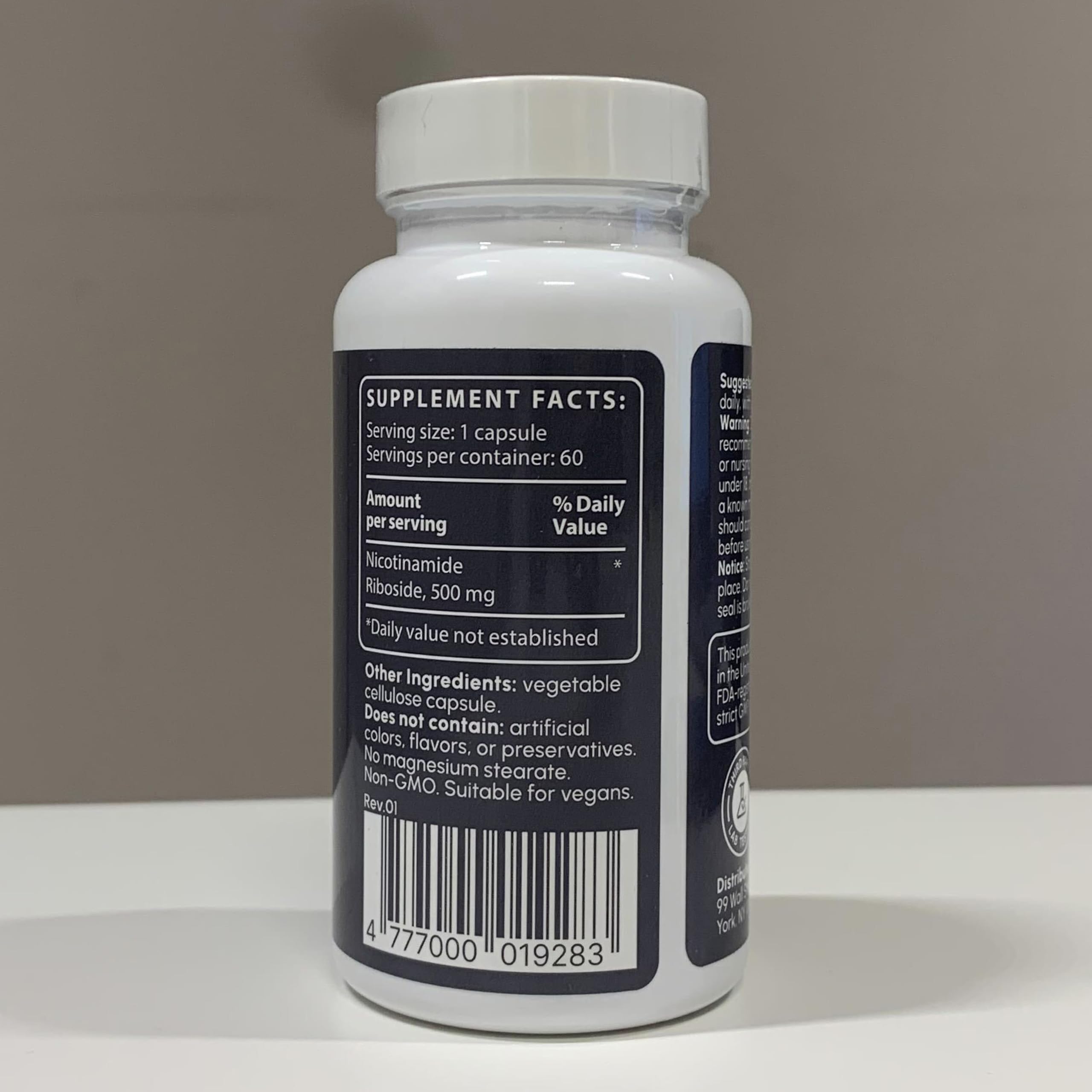 Enteric-coated NR capsules for sustained release