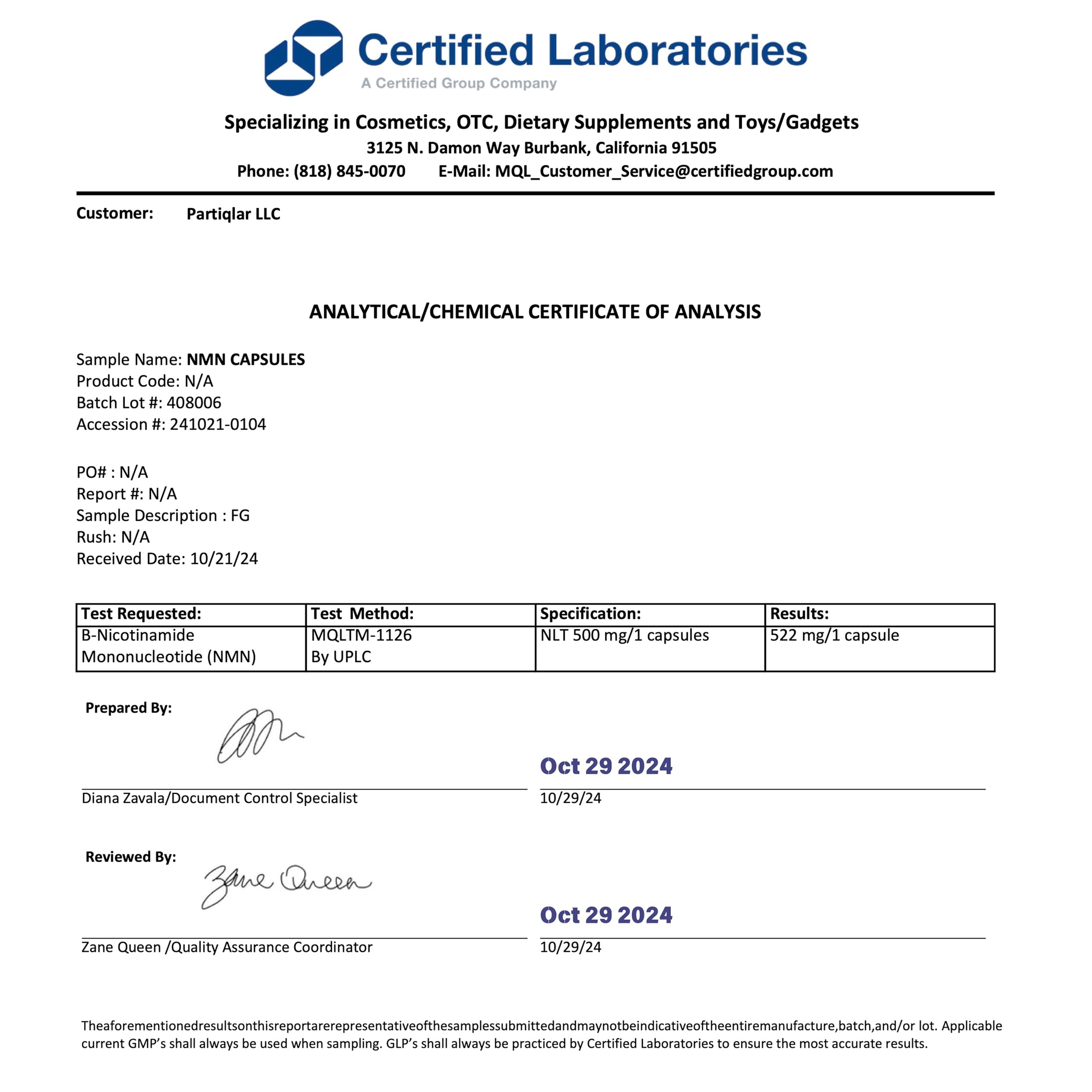 Enteric-coated NMN capsules for improved absorption