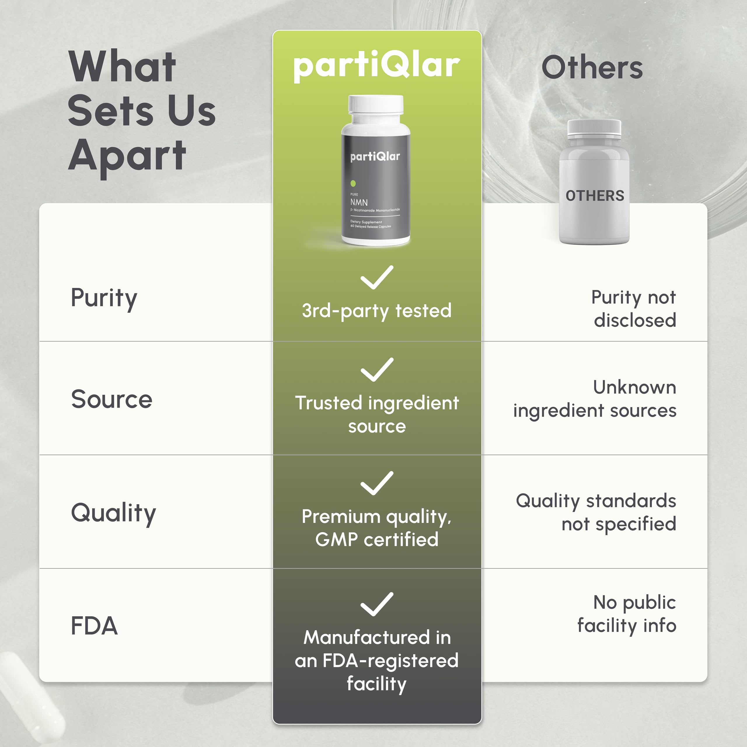 Person enjoying daily vitality with partiQlar NMN supplement