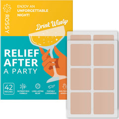 Party Recovery Patch packaging featuring green tea
