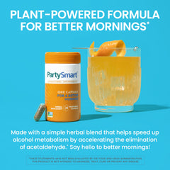 Himalaya PartySmart ingredients: Andrographis, Chicory, Grapes and Dates