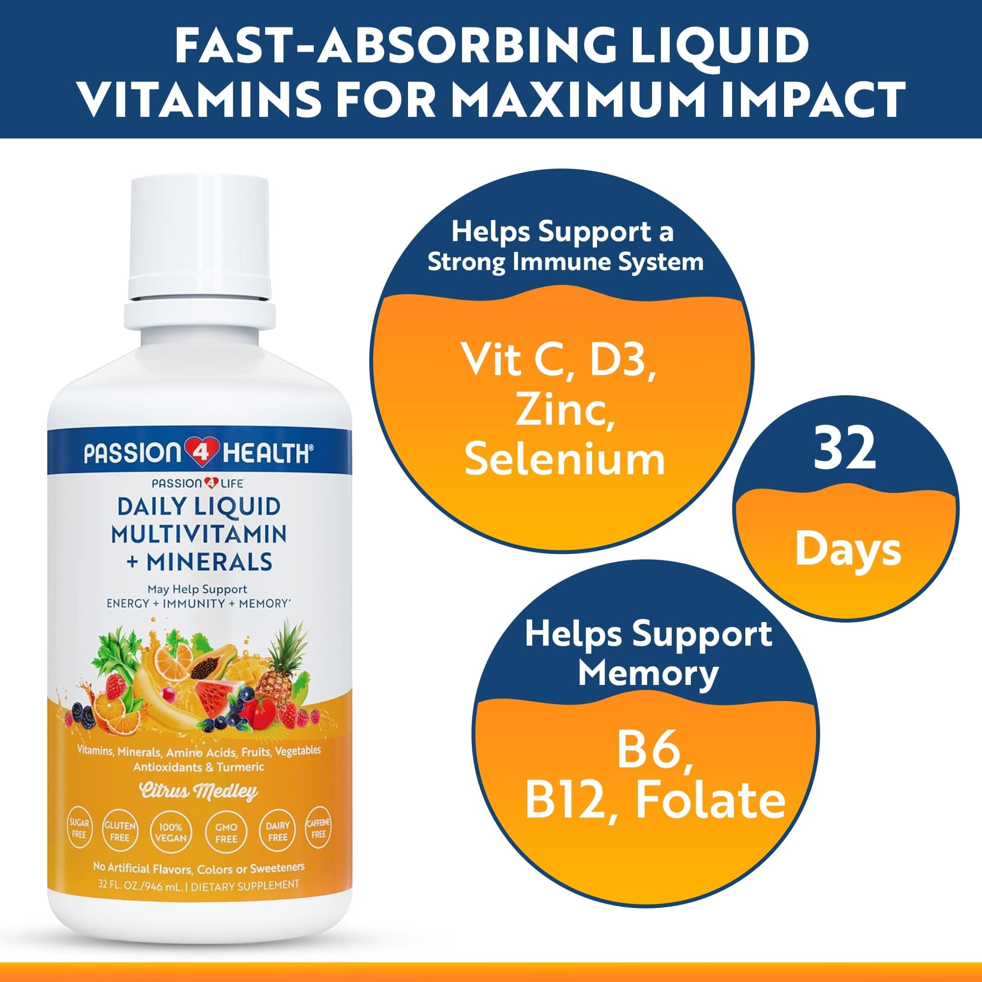 Ingredients panel showing 135 whole-food ingredients and turmeric