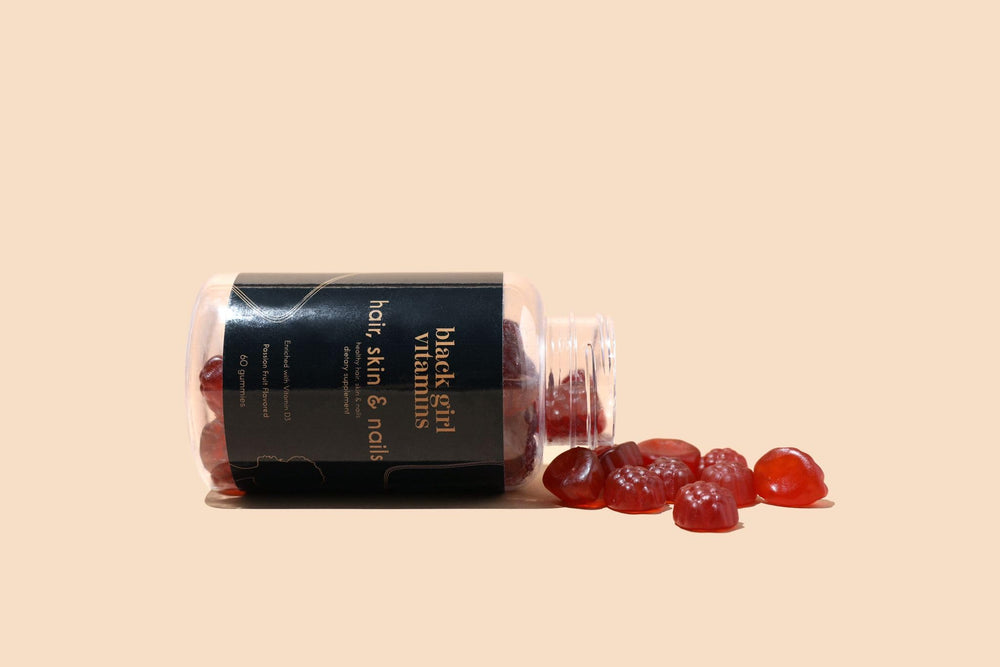 Passion fruit flavored gummies with 60-count packaging.
