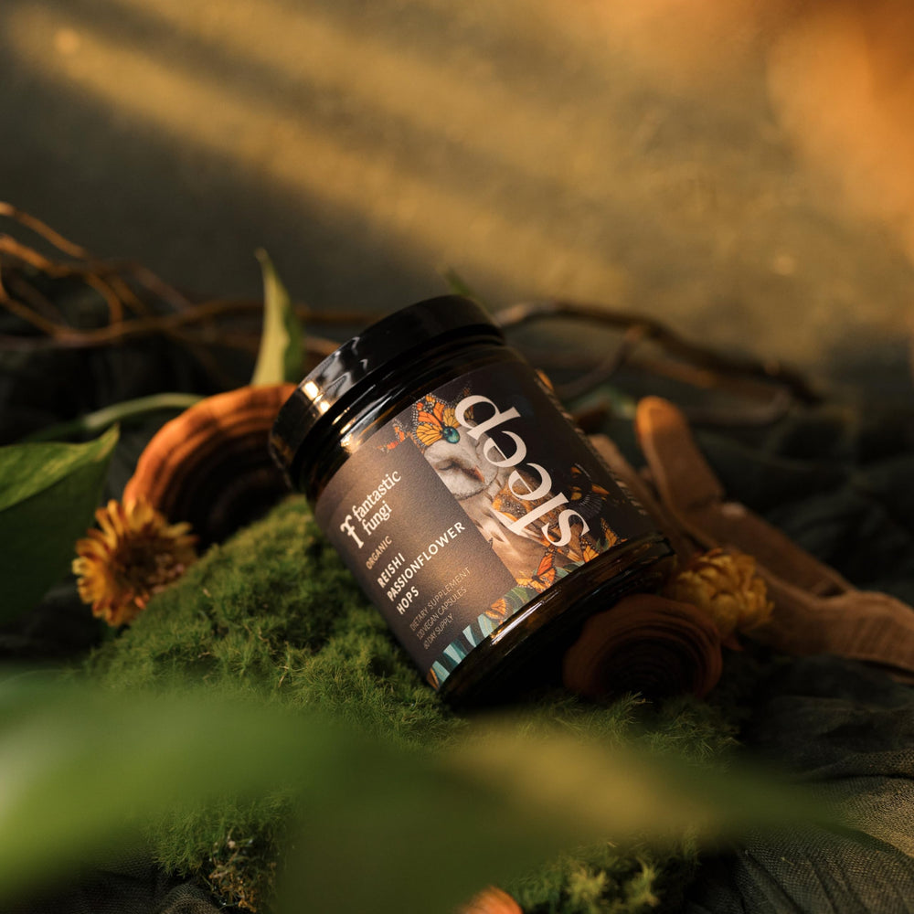 Passionflower and hops for calming sleep support