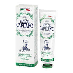 Pasta del Capitano 1905 Natural Herbal toothpaste tube with packaging