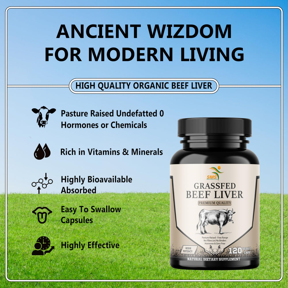 Pasture-raised cattle source for beef liver