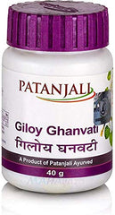 Patanjali Giloy Ghan Vati 40gm Pack of 5 front view