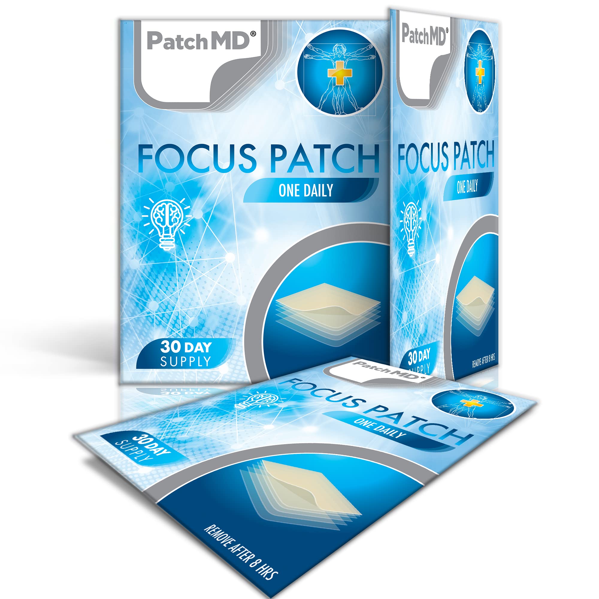 PatchMD Focus Patch application on skin