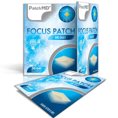 PatchMD Focus Patch application on skin