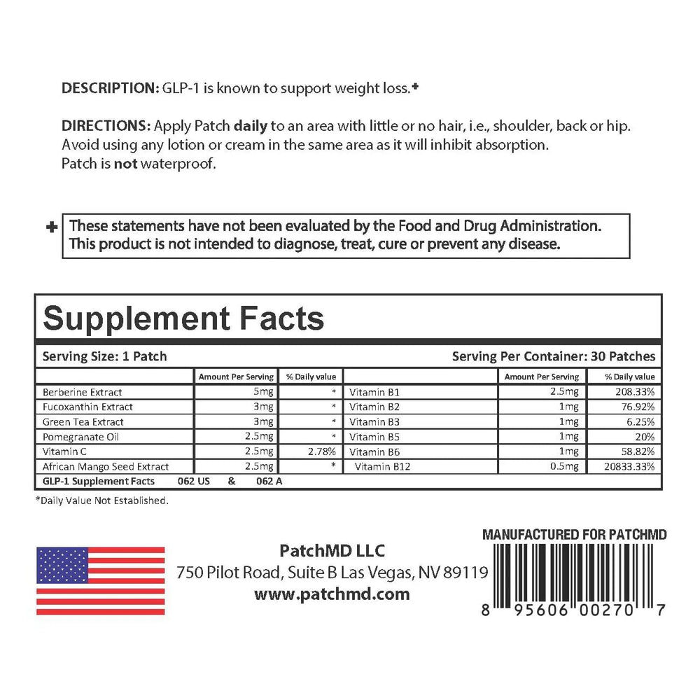 PatchMD products shown with multiple wellness patches