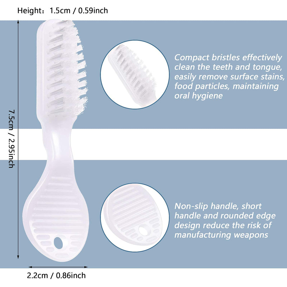 Individually wrapped Patelai toothbrushes ready for travel