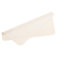 PATIKIL beige glasses cleaning cloth close-up showing microfiber texture