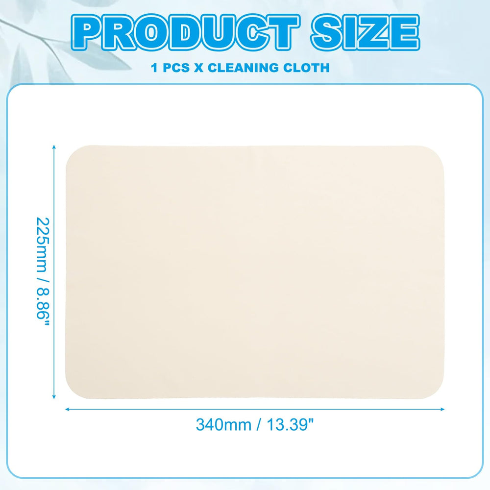 Beige PATIKIL cleaning cloth 7.68 x 8.86 inches