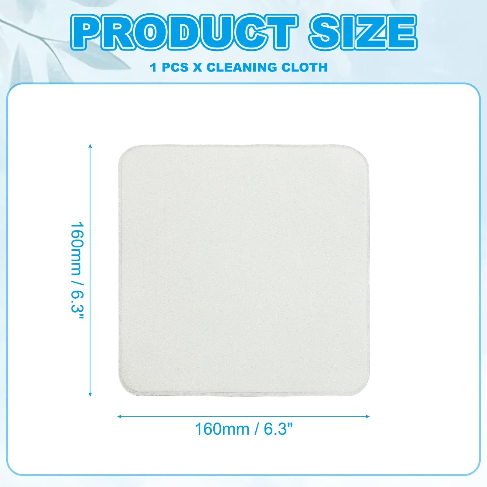Close-up of soft gray microfiber material for cleaning