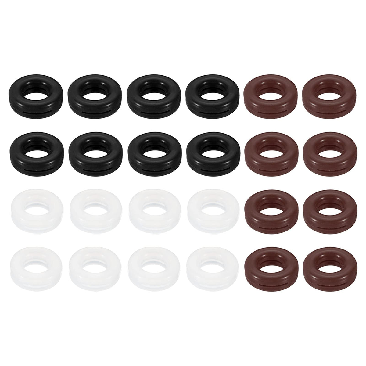PATIKIL Glasses Ear Grips Black - 12 Pairs