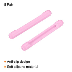 PATIKIL pink temple end tip for eyeglasses, round thin metal temples – image 3 of 5