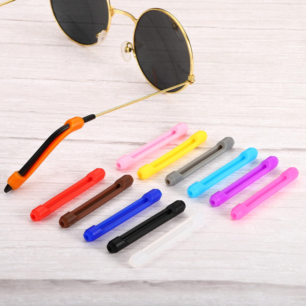 PATIKIL pink silicone eyeglass temple end tips set – image 5 of 5