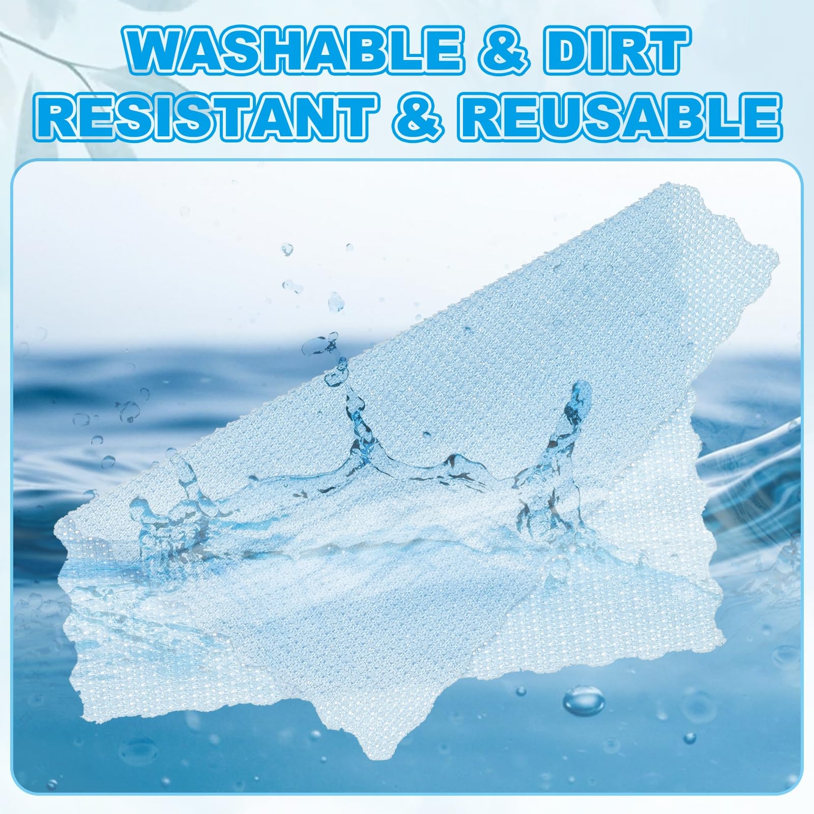 Soft microfiber cloth suitable for eyeglasses and screens