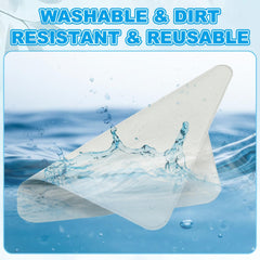 Soft microfiber PATIKIL cleaning cloth on a white background