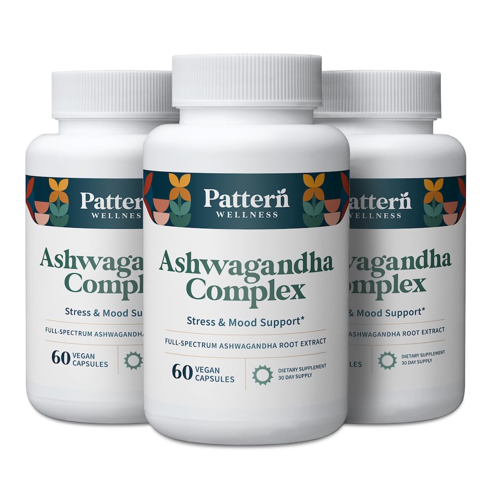 Pattern Wellness Ashwagandha Complex bottle front view