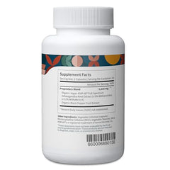 Ingredients: KSM-66 withanolide extract and black pepper for enhanced absorption