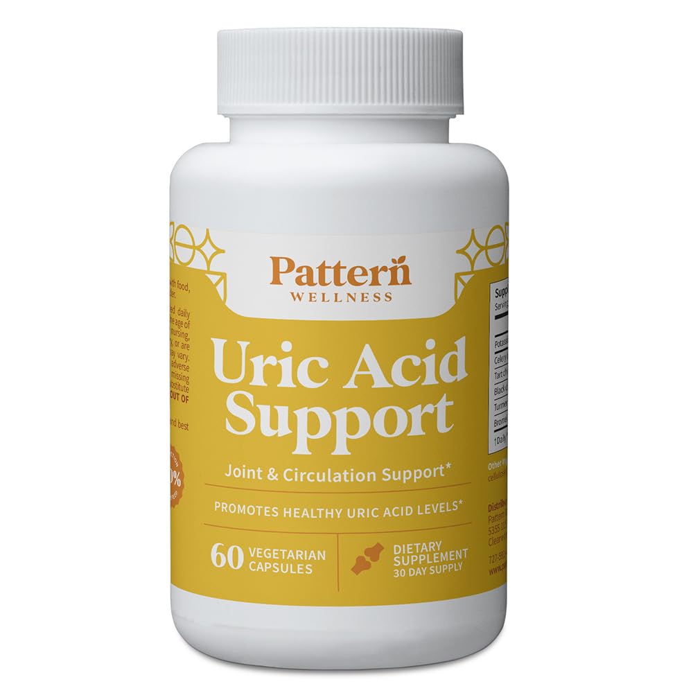 Pattern Wellness Uric Acid Support bottle front