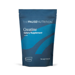 Pause Life Creatine Powder 11 oz unflavored gluten-free vegan packaging