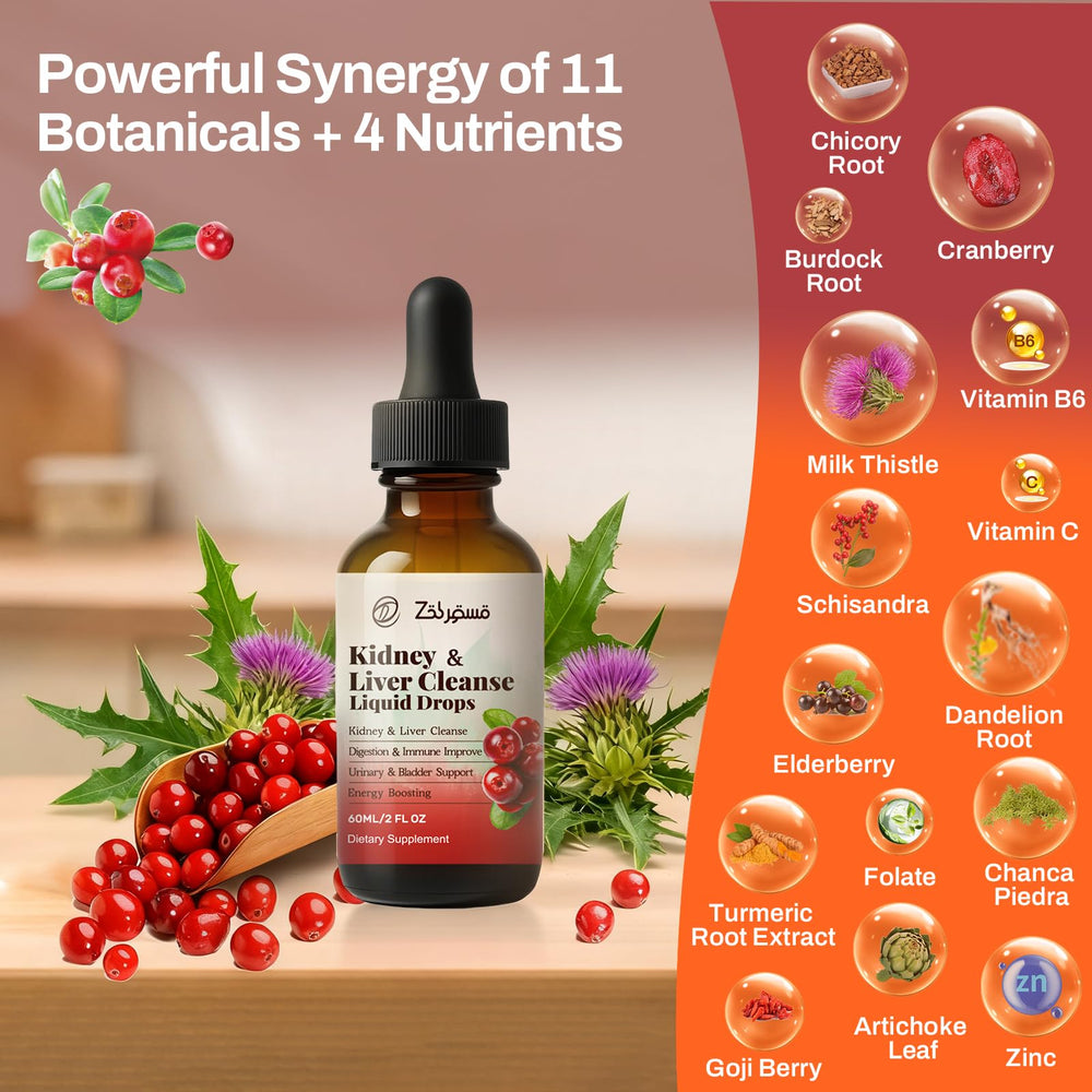 Pavintrix Kidney Cleanse Drops 60ml bottle for easy daily use.