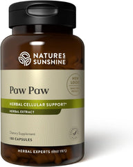 Paw Paw Cell-Reg 180 capsules bottle on white background