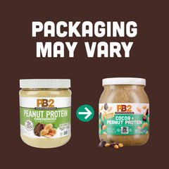 Back label of PB2 Performance Peanut Dutch Cocoa 2lb