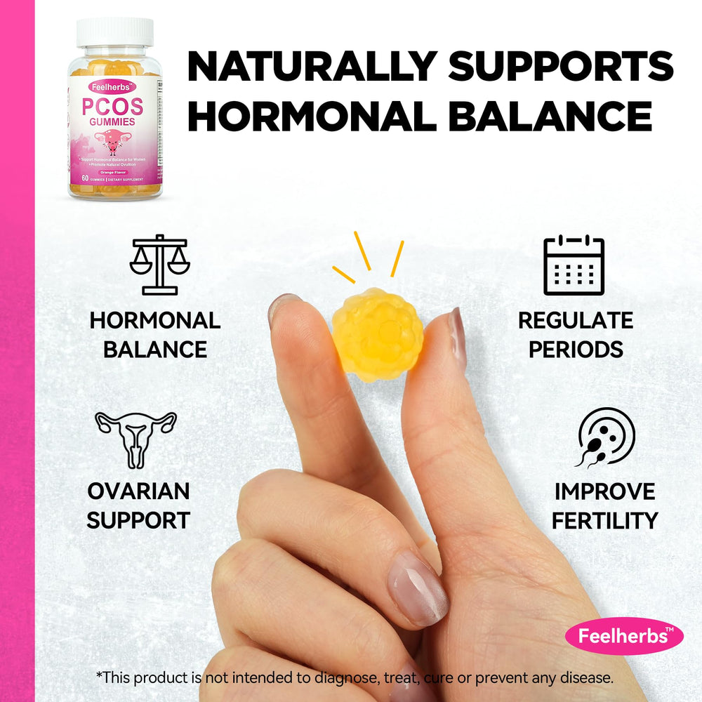 Two orange gummies representing daily serving size