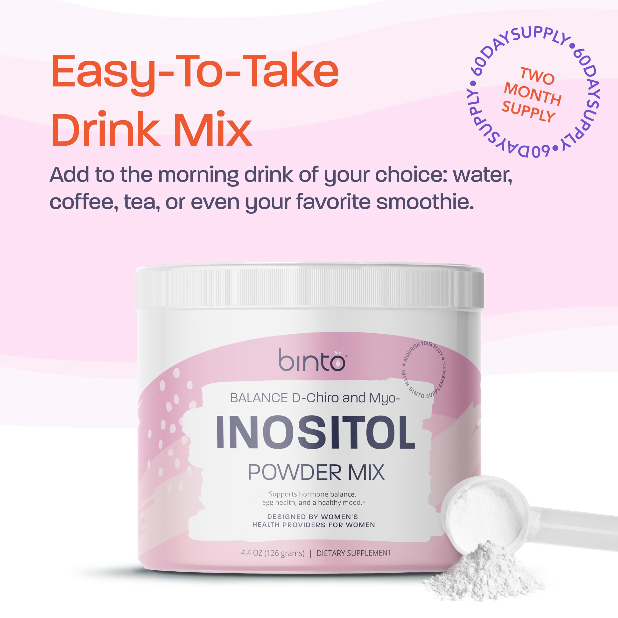 Inositol for PCOS support and overall health