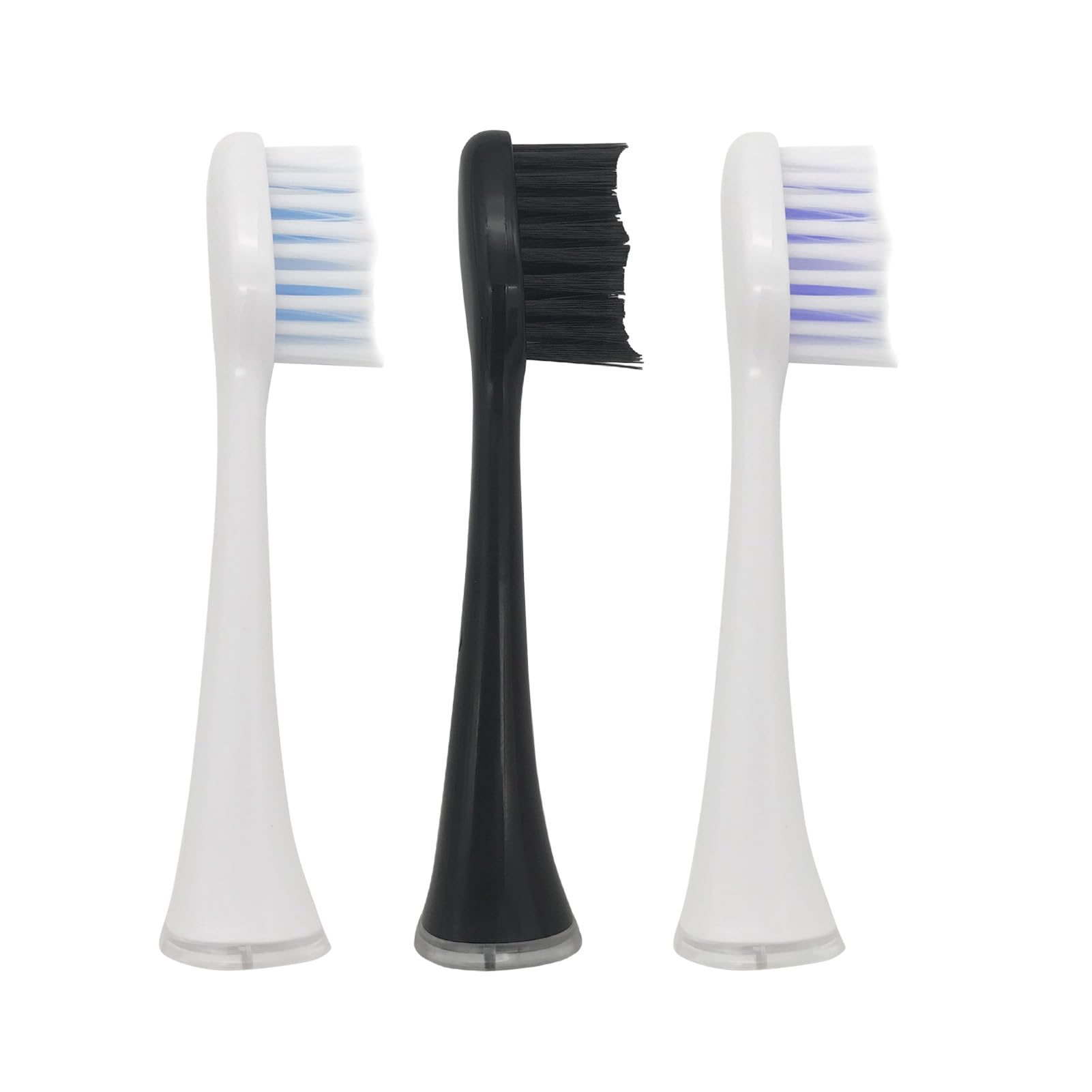 PDEEY 6-pack toothbrush heads with cover for Jetwave Sonic Edge - packaging shot