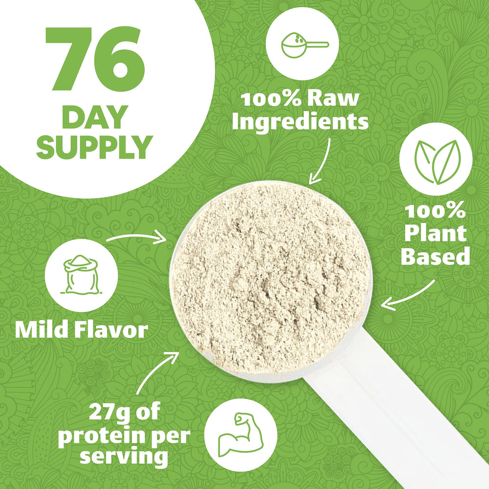 Pea Protein Powder 5lb close-up emulsification shows creamy texture in beverages