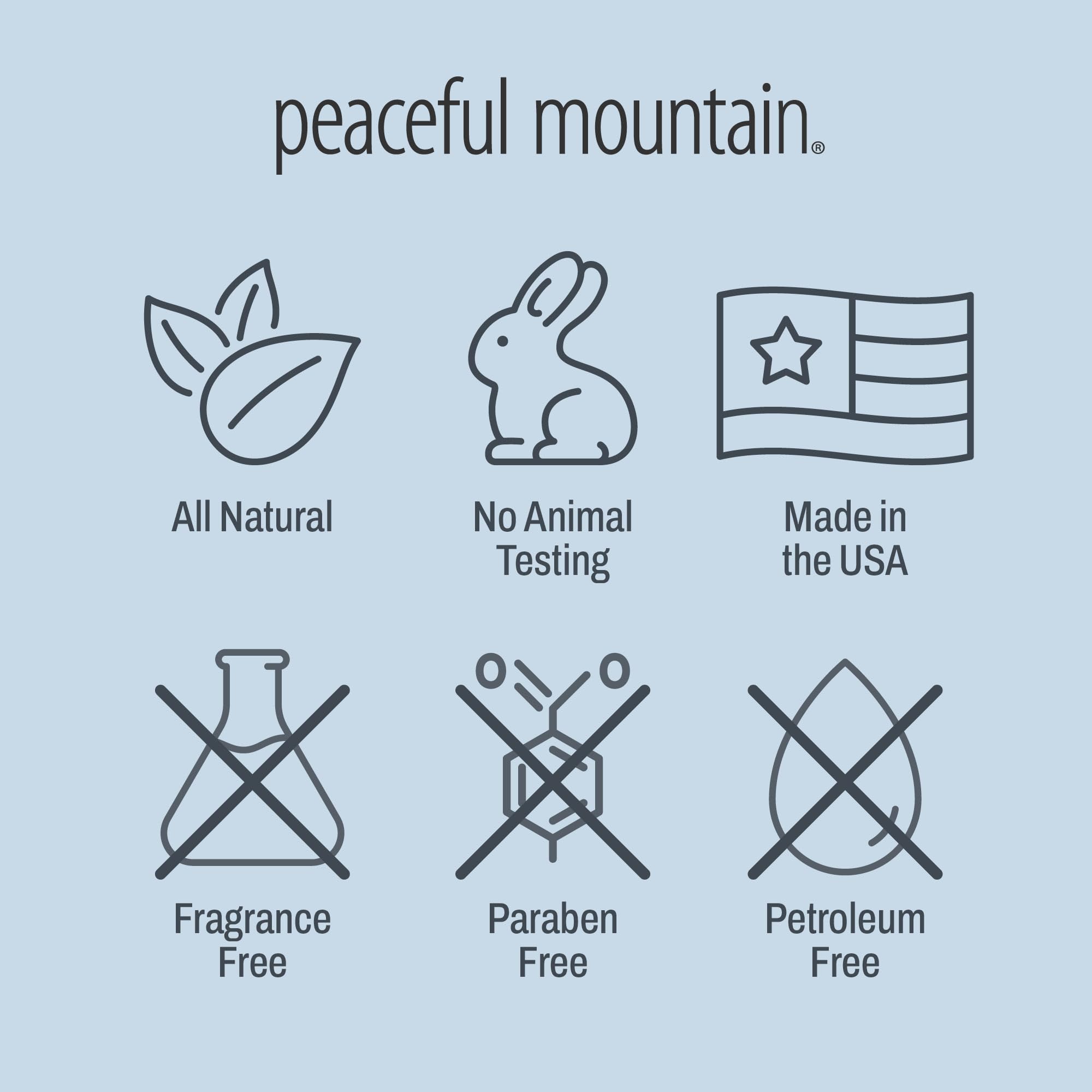 Peaceful Mountain Ionic Colloidal Silver packaging and box