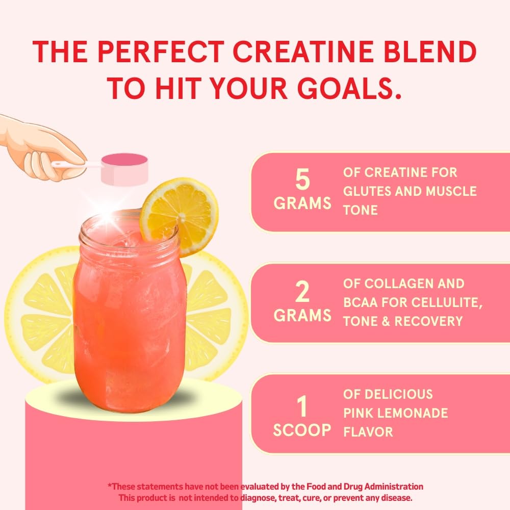 30 servings per container of Peach Perfect Creatine for Women