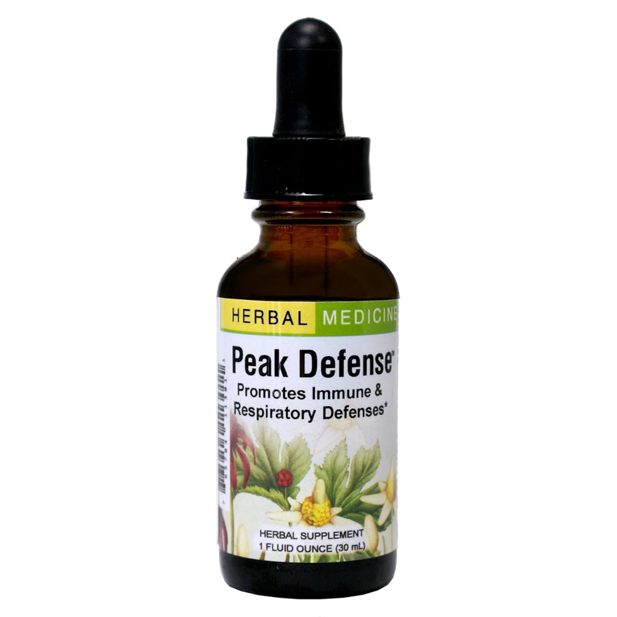 Peak Defense 1oz bottle - herbal immune support supplement by Herbs, Etc.