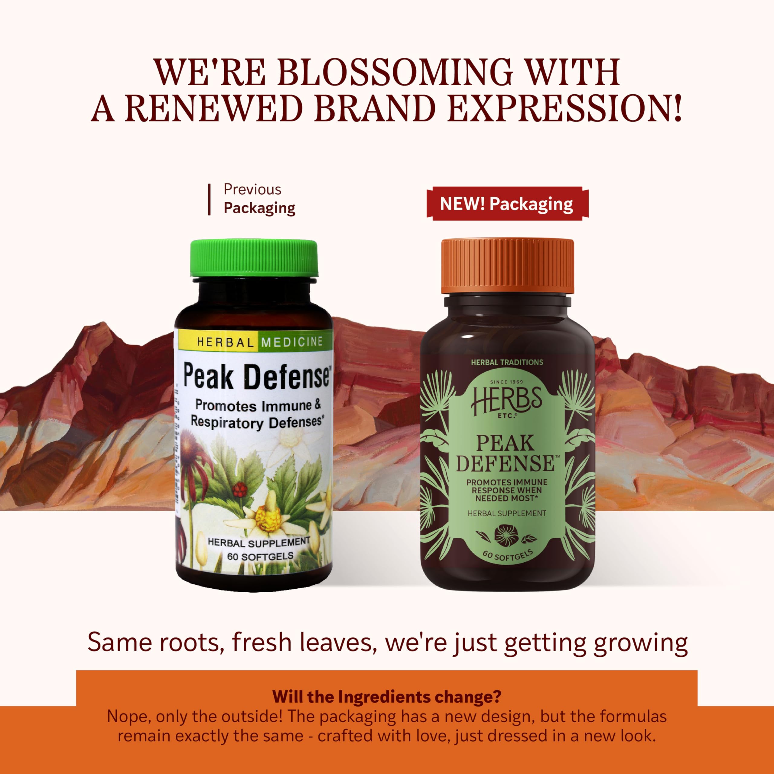 Herbs Etc. Peak Defense for immune and respiratory support