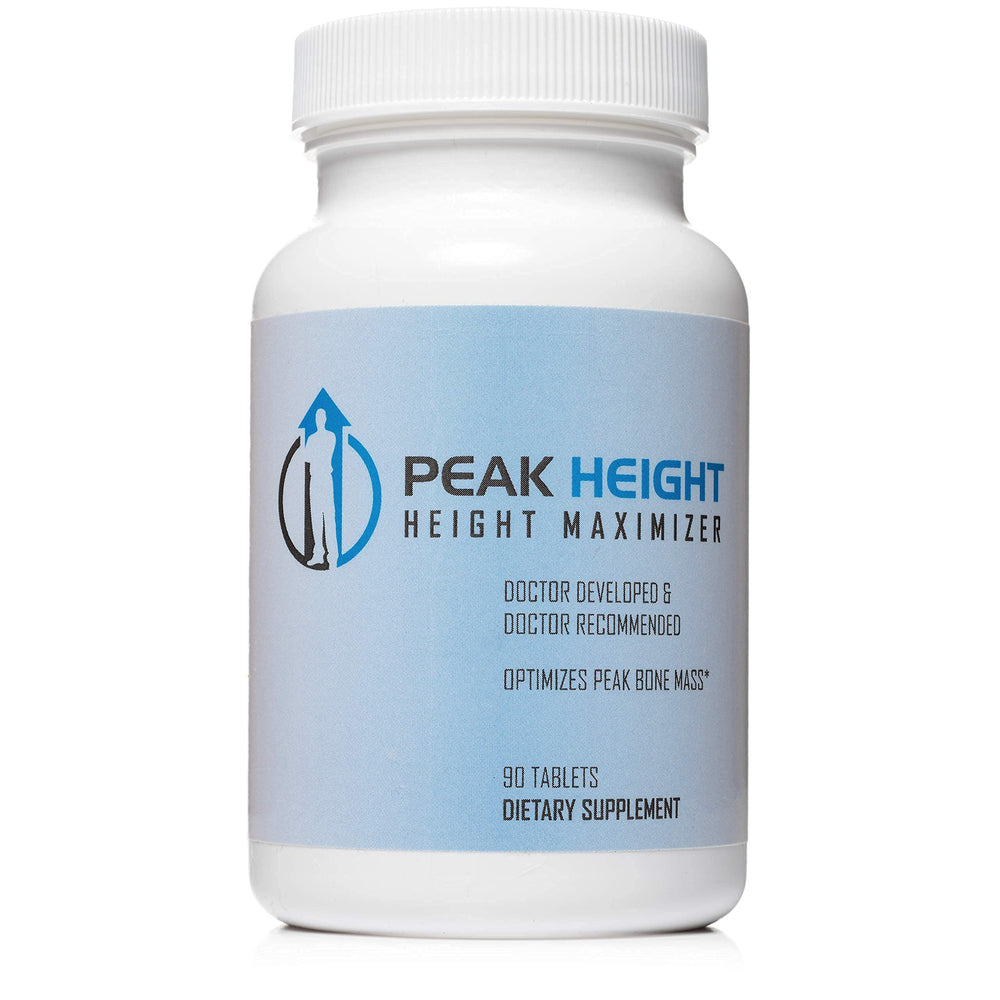 12-pack year supply packaging for Peak Height Growth Supplement