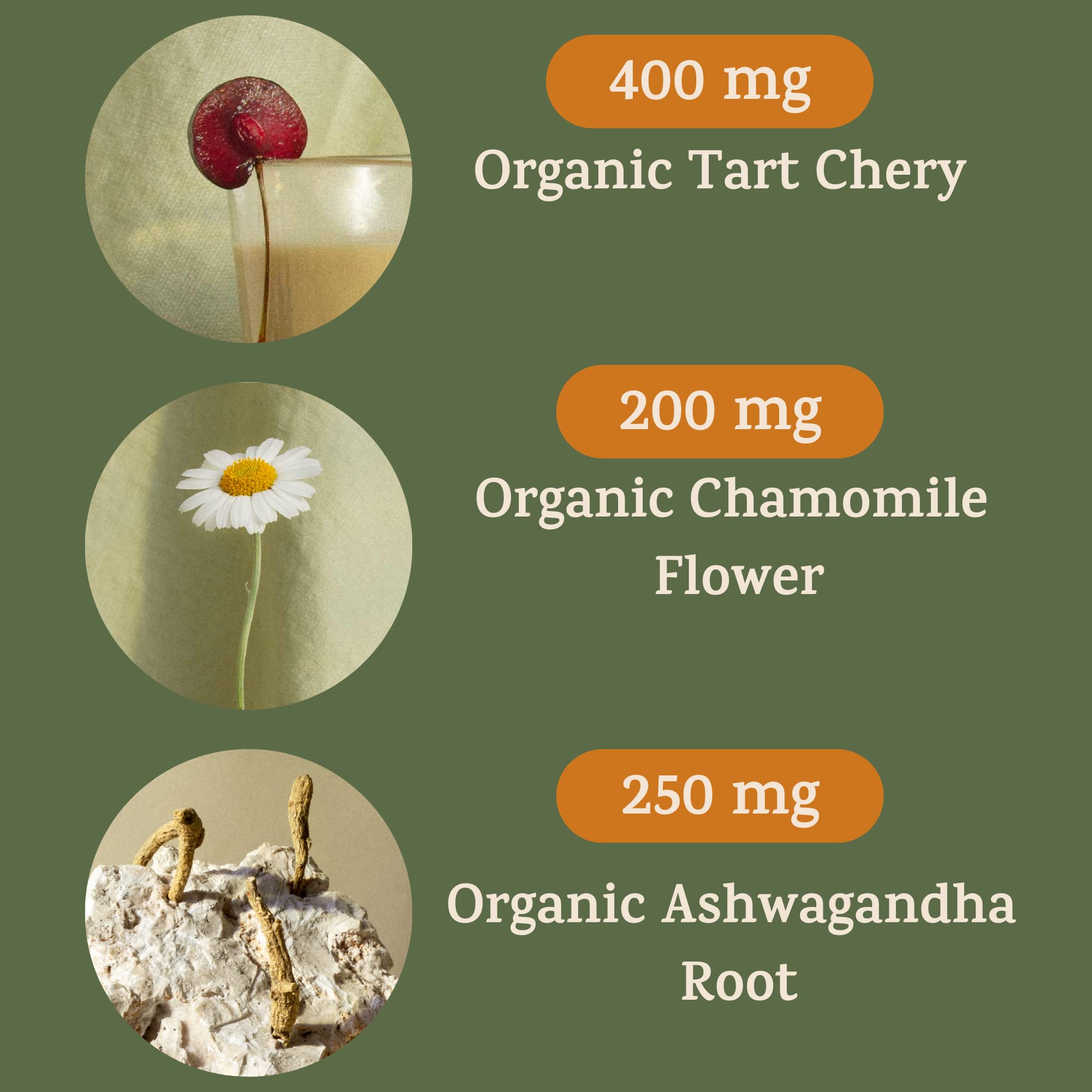 Nighttime setup with sleep aid on a bedside table