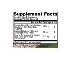 Capsules of Peak + Valley Stress Relief with water